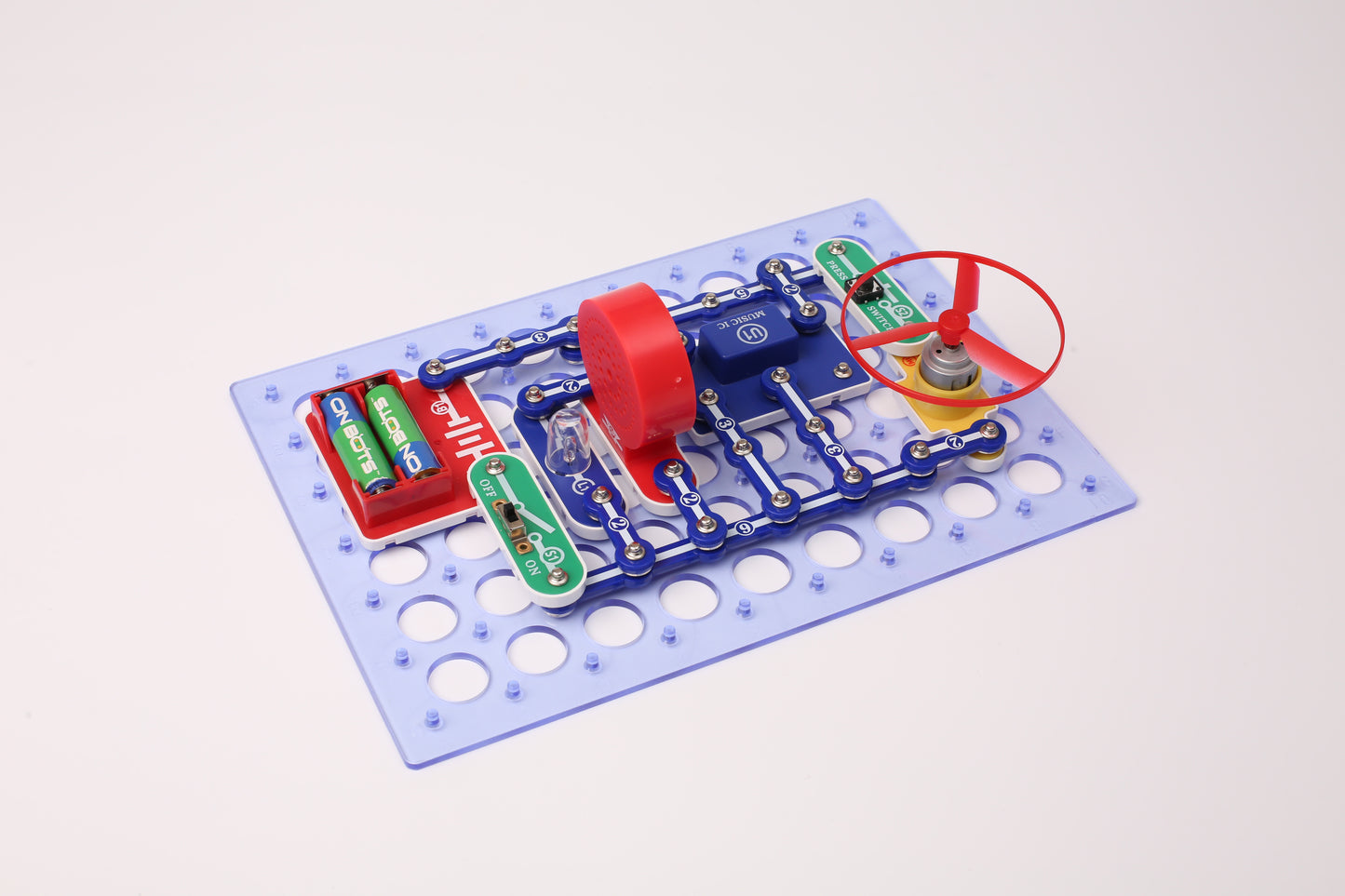 ONBOTS Electronic STEM Kit, 100 Projects with Color Manual
