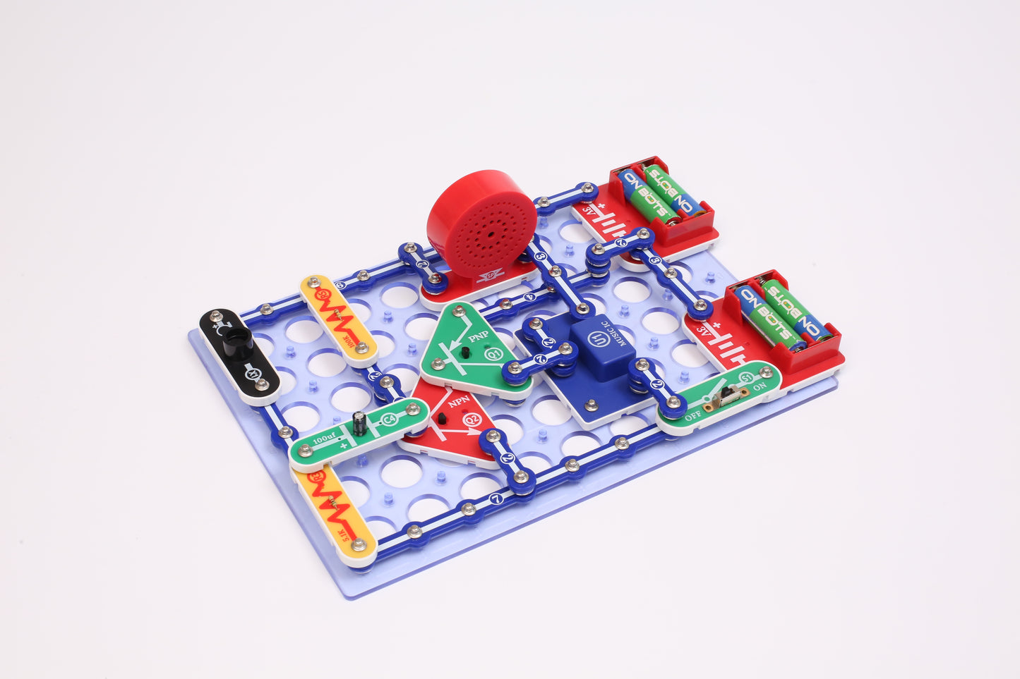 ONBOTS Electronic STEM Kit, 300 Projects with Color Manual