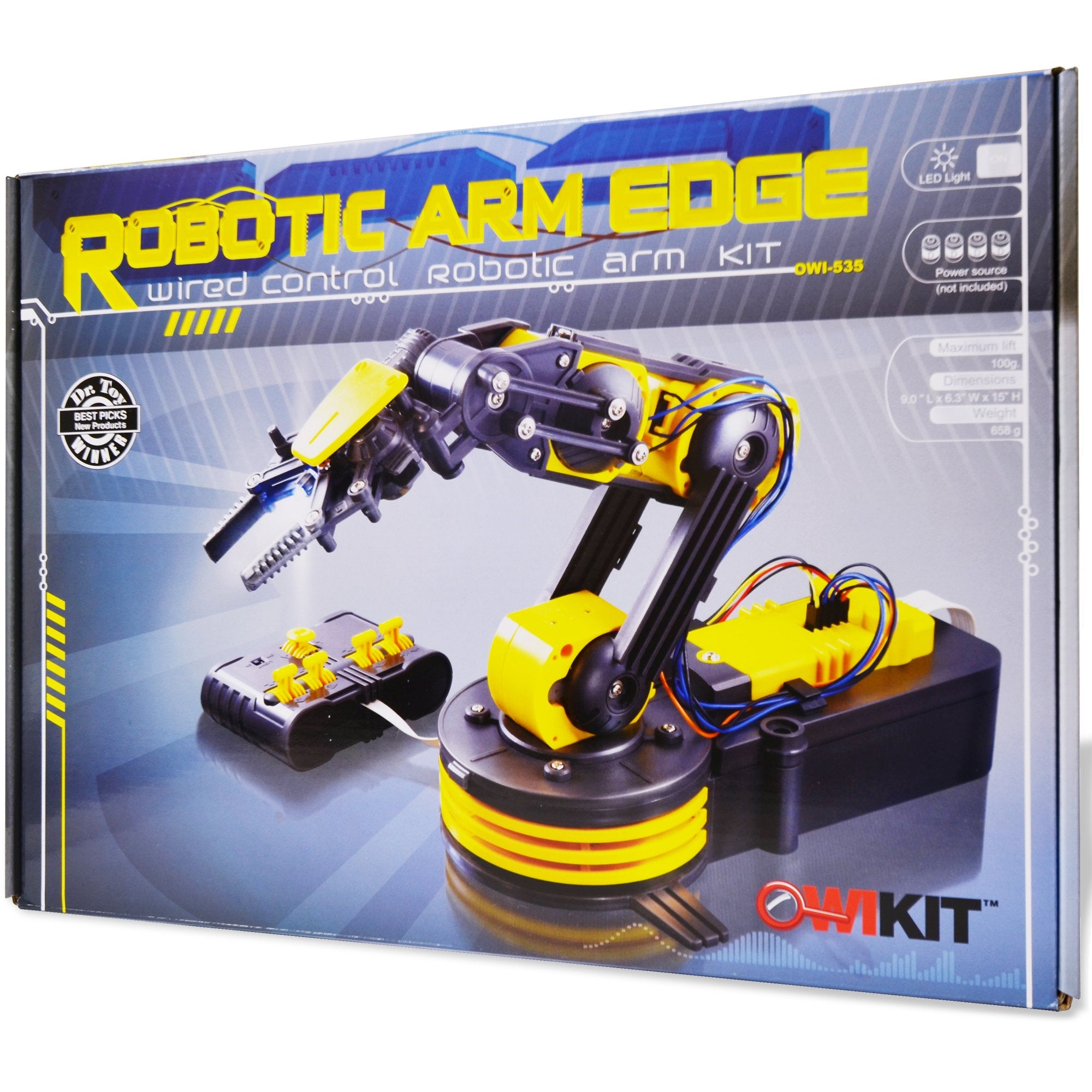 ロボットアーム キット ROBOT ARM KIT OWI inc OWI-535PC ROBOTIC ARM KIT with USB PC INTERFACE – Stem Solutions Mart